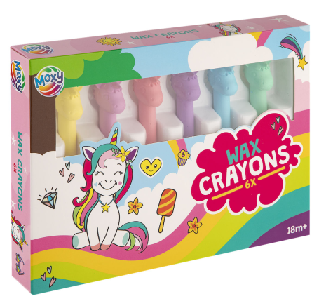 Moxy Waskrijtjes assorti 6 stuks