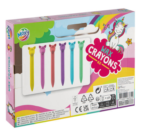 Moxy Waskrijtjes assorti 6 stuks