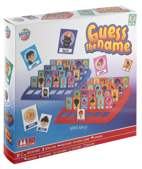 Moxy Spel Guess the name