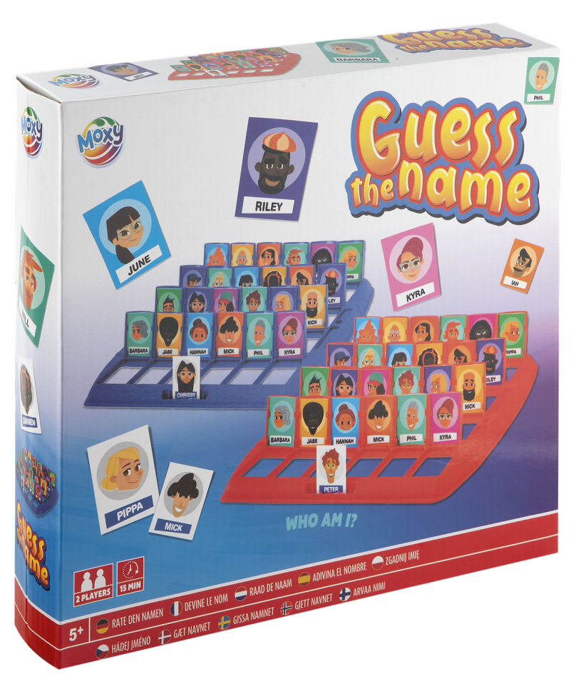 Moxy Spel Guess the name