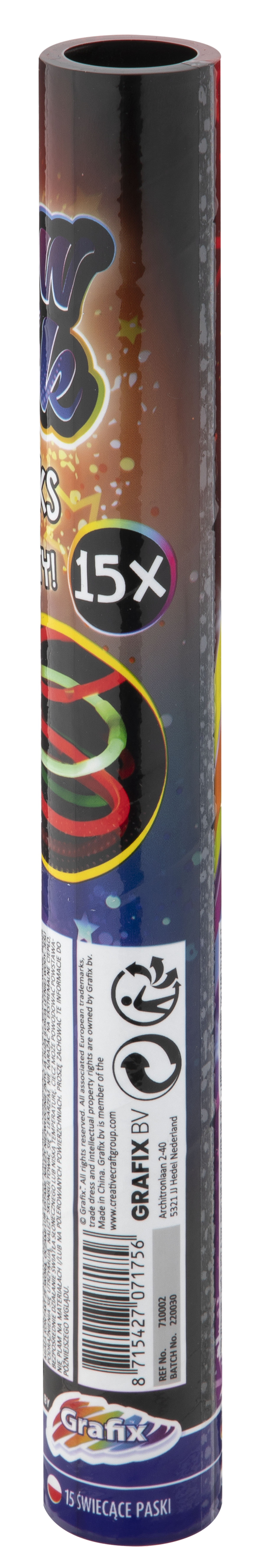 Glowsticks in tube 15 stuks