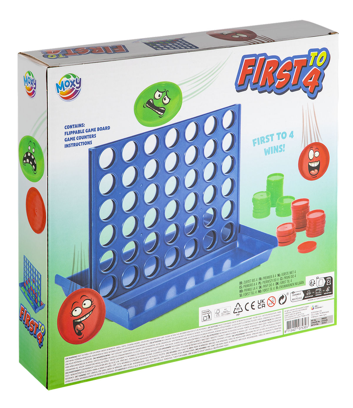 Moxy Spel First to 4