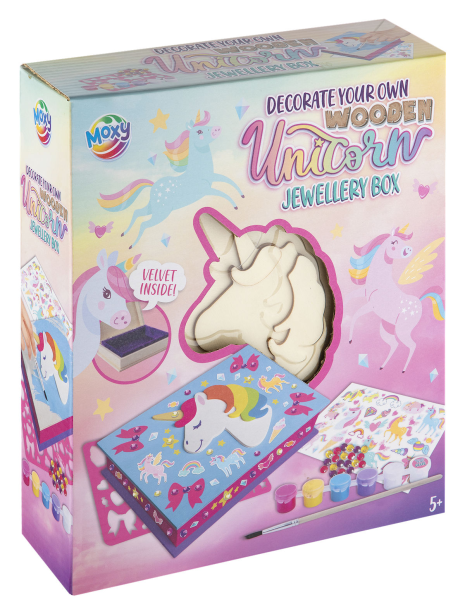 Moxy Versier je eigen Unicorn juwelendoos