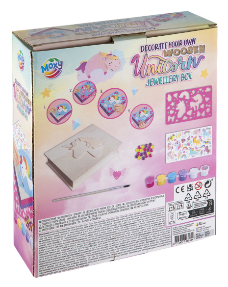 Moxy Versier je eigen Unicorn juwelendoos