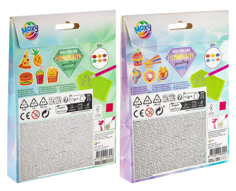 Moxy Diamond painting magnetenassorti 5 stuks