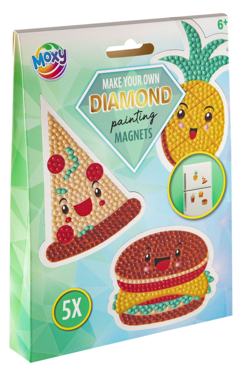Moxy Diamond painting magnetenassorti 5 stuks
