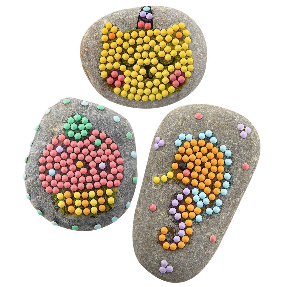 Moxy Diamond rock painting set