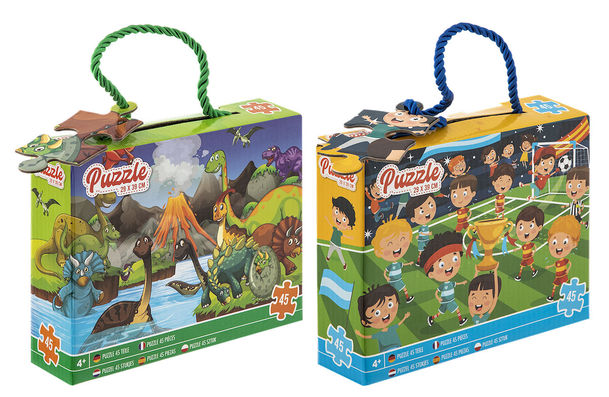 Moxy Puzzel Boys 39x26cm - 45 stukjes