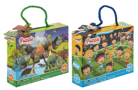 Moxy Puzzel Boys 39x26cm - 45 stukjes