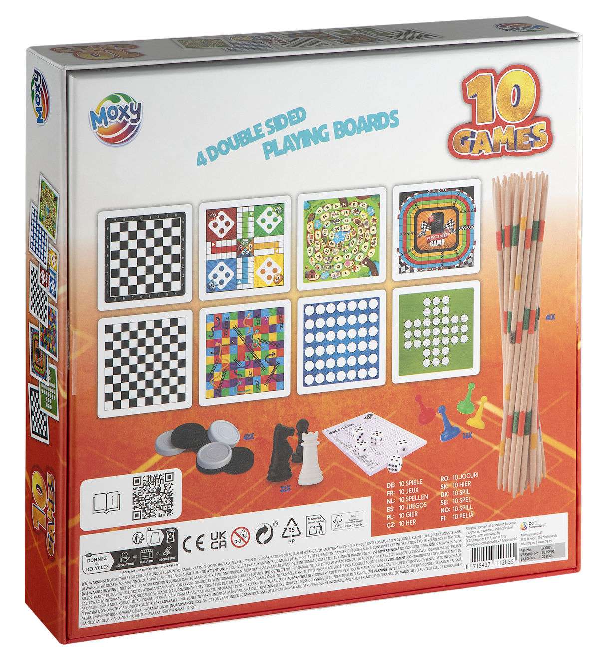 Klassieke Bordspellen 10in 1