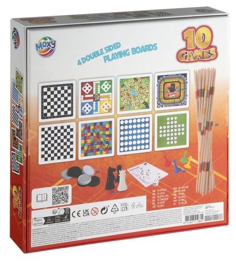 Klassieke Bordspellen 10in 1
