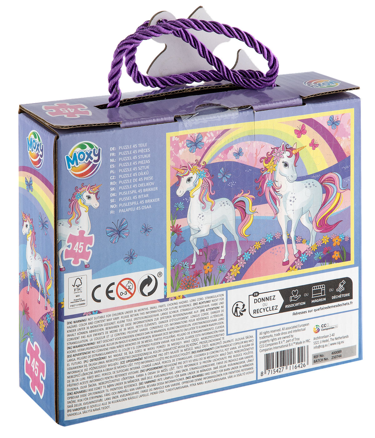 Moxy Puzzel Girls 39x26cm - 45 stukjes