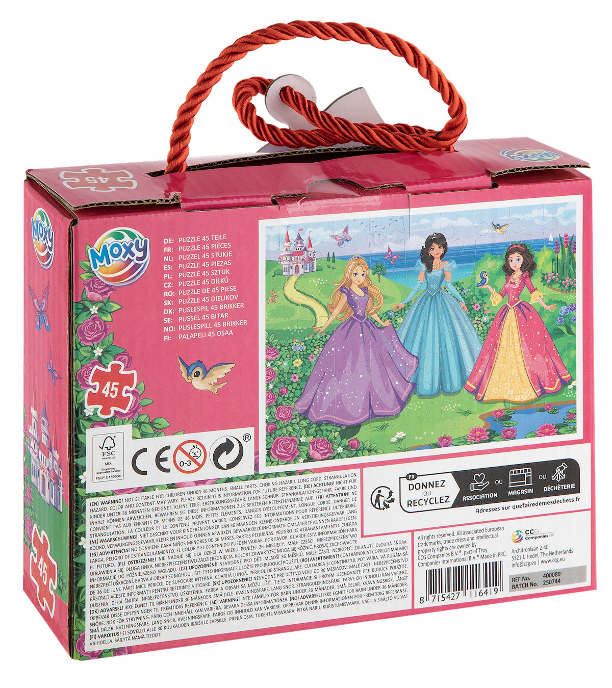 Moxy Puzzel Girls 39x26cm - 45 stukjes