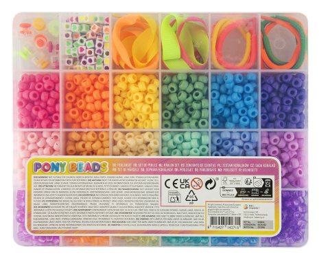 Moxy Pony Beads in doos 26x20,5cm