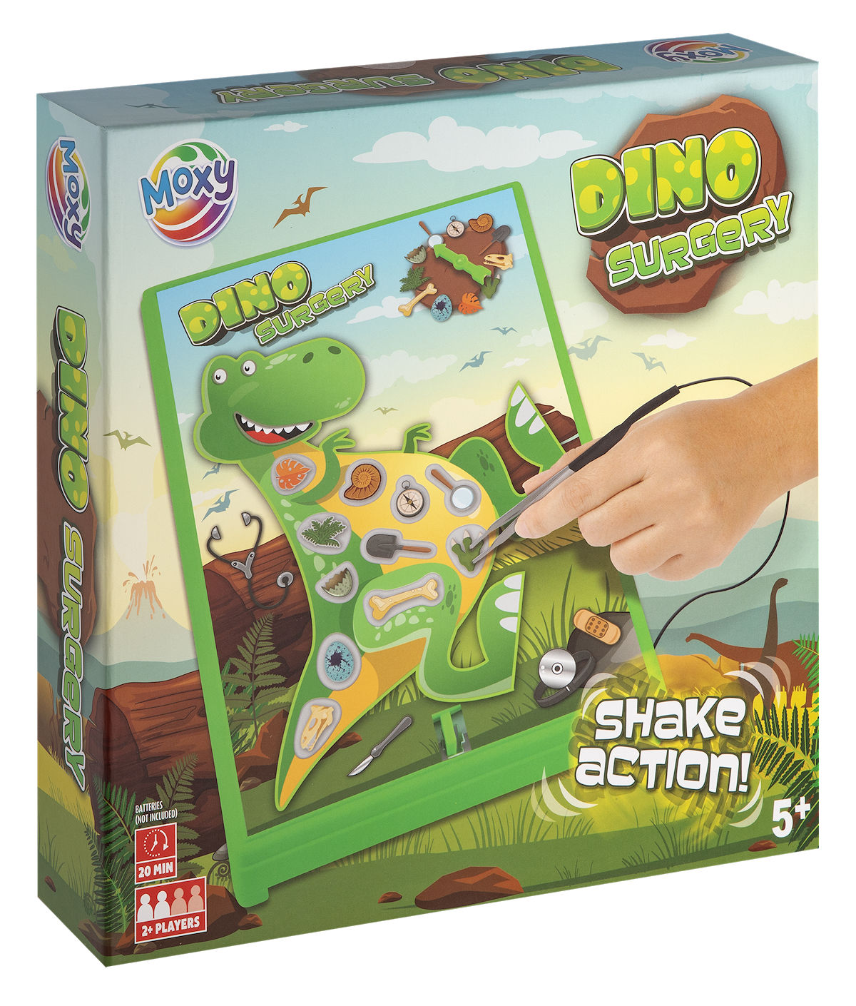 Moxy Dino operatie bordspel 24,5x17,5cm