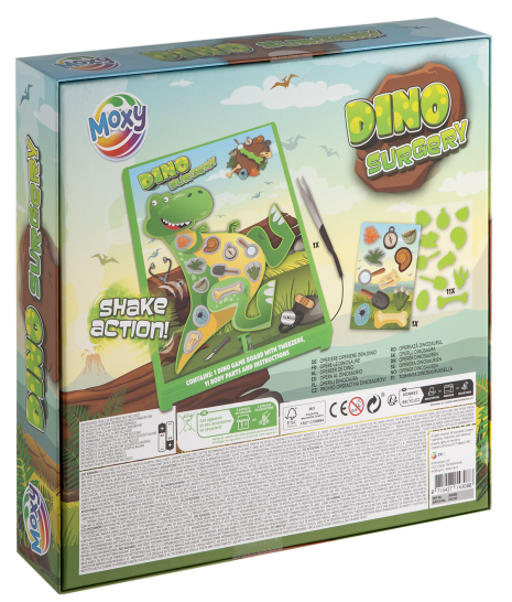 Moxy Dino operatie bordspel 24,5x17,5cm