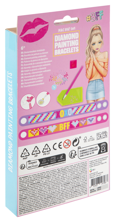 Besties Diamond painting armbanden
