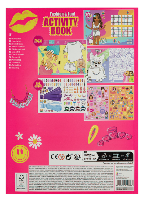 Besties Activiteitenboek A4 incl. stickers 24 - vellen