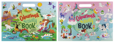 Moxy Kleur en activiteitenboek incl. stickers - 25 vellen