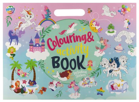Moxy Kleur en activiteitenboek incl. stickers - 25 vellen