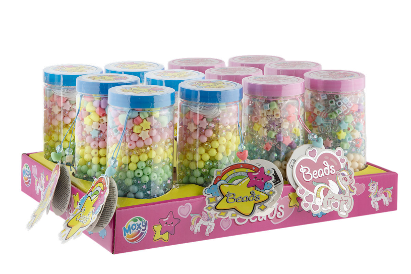Moxy Kralen kralenset in koker 200gr