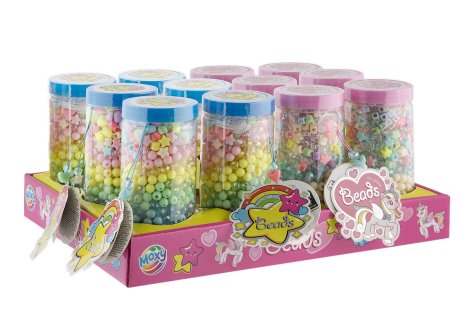Moxy Kralen kralenset in koker 200gr