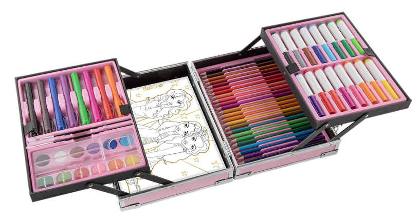 Besties Kleurkoffer metaal 27x20.5x8.5cm