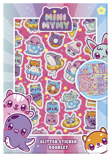 Mini MyMy Glitter stickerboekje A5