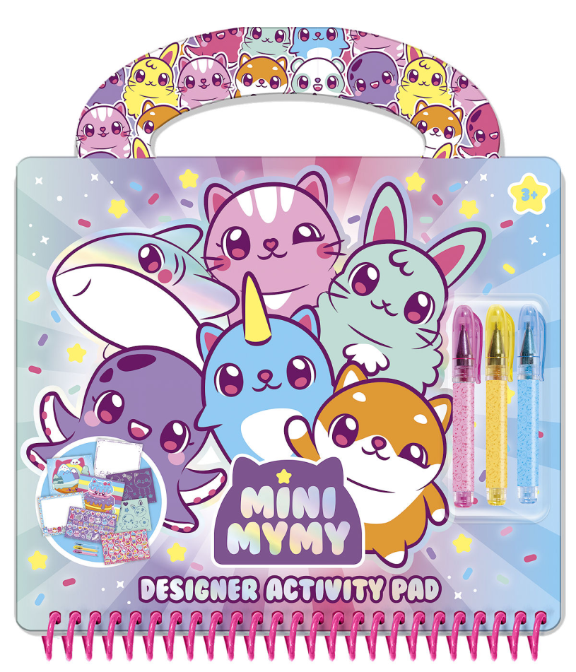 Mini MyMy Designer activiteit pad incl. 3 gel pens