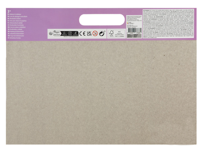 Besties Kleurboek gala neon 26x35.5cm - 25 vellen