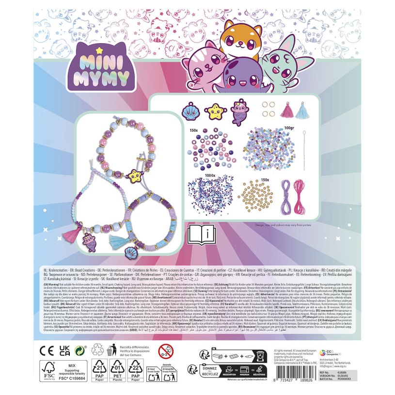 Mini MyMy Bead creations 1500 kralen