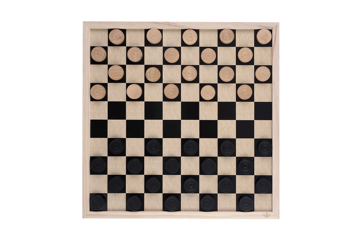 Longfield schaak/dambord 40 cm