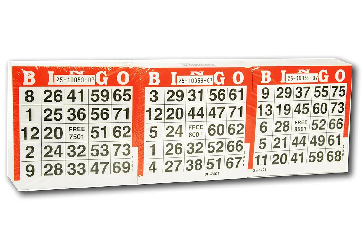 Bingokaarten 500 vel