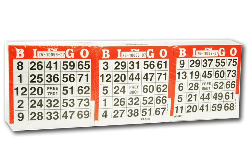 Bingokaarten 500 vel