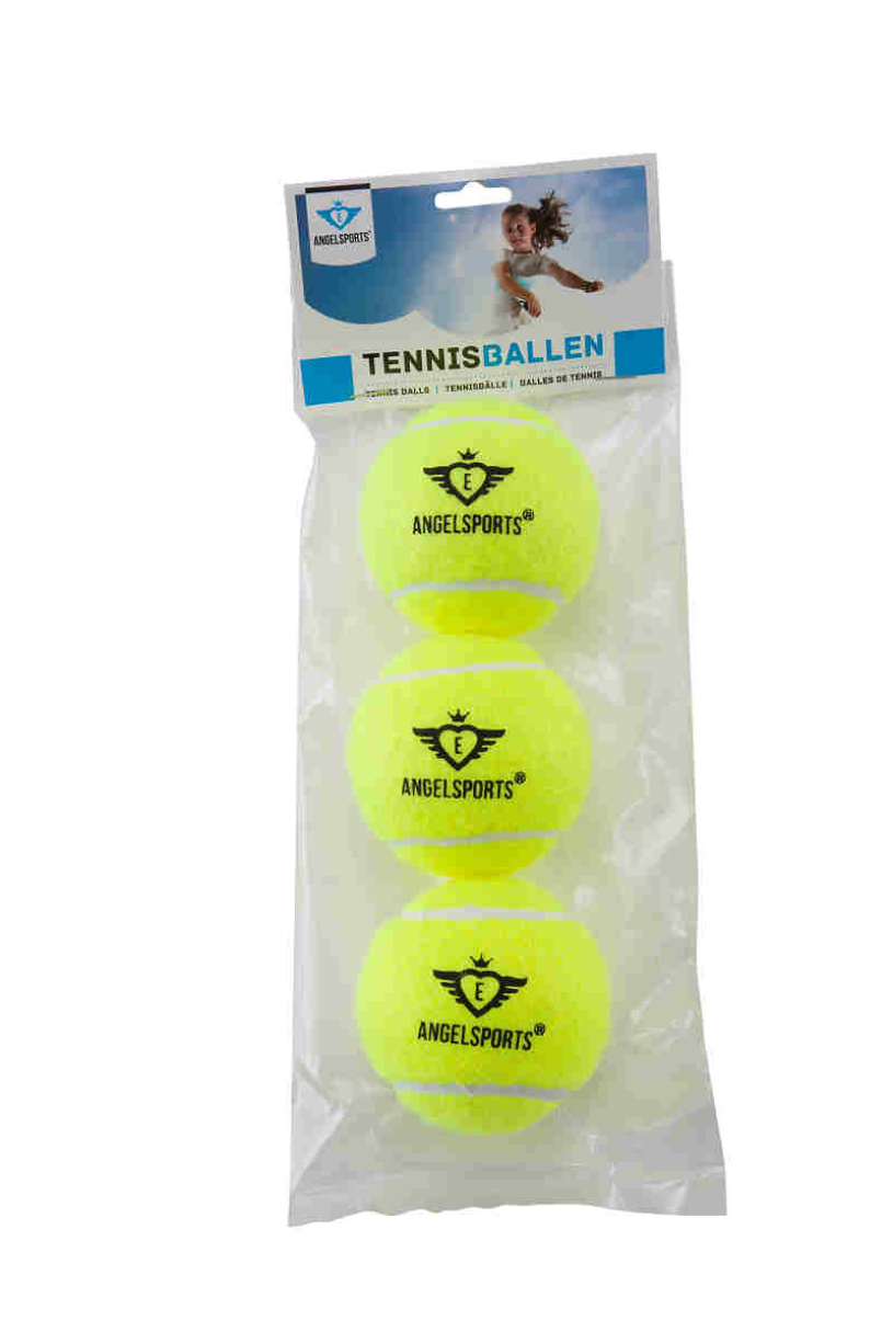 Tennis ballen 3 stuks in zak