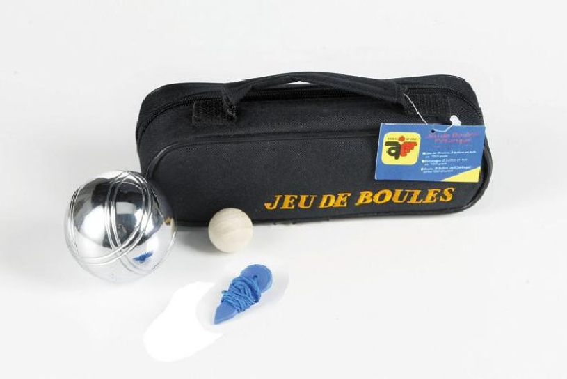 Jeu de Boule set in tas