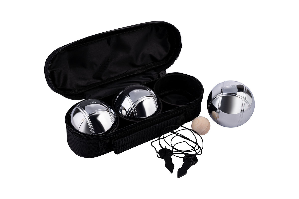Jeu de Boule set in tas