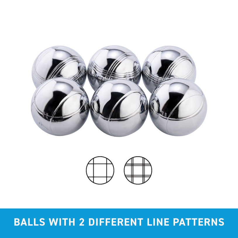 Jeu de Boule set in tas 6 ballen