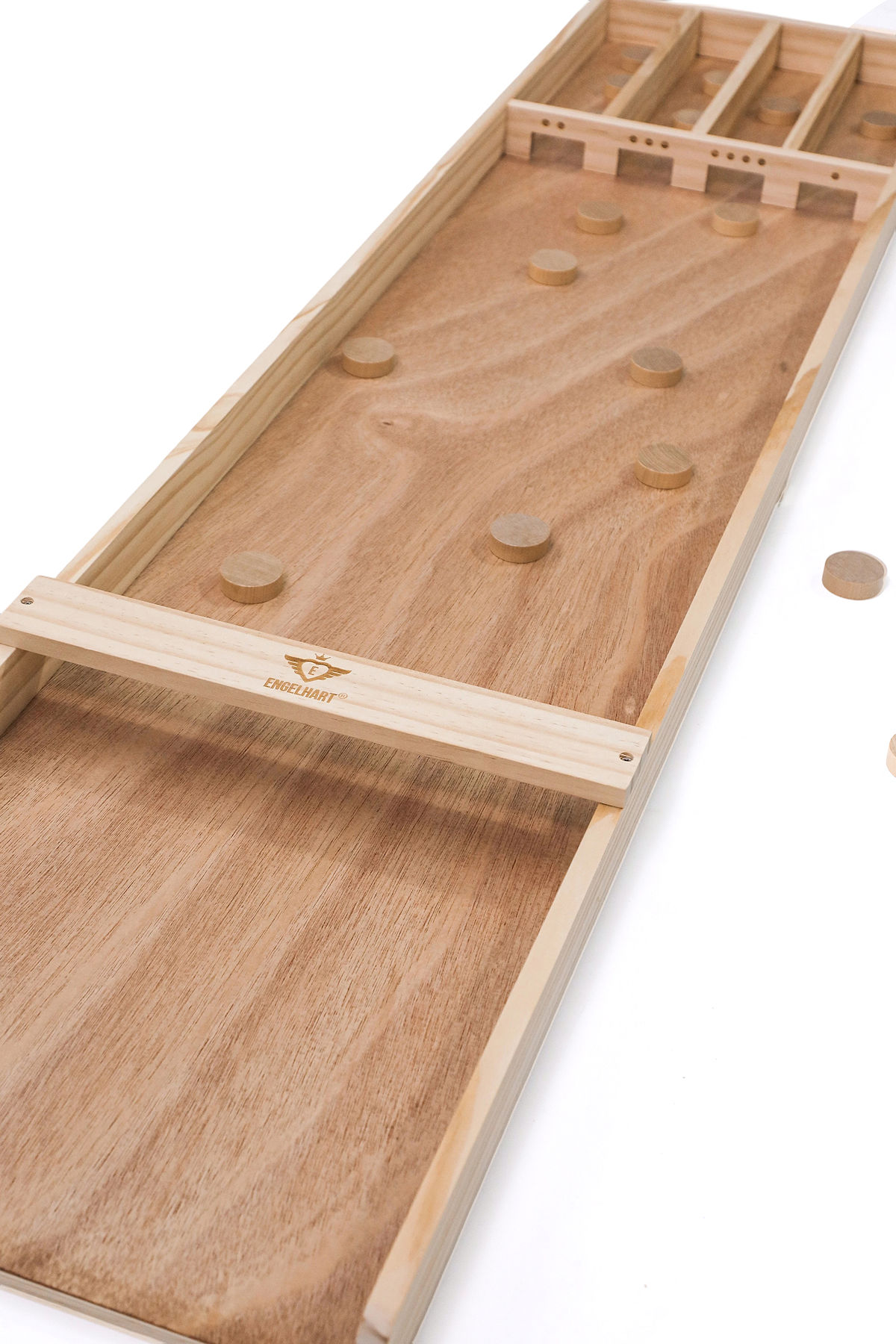 Sjoelbak Kinder 122x28,5cm incl. 20 schijven