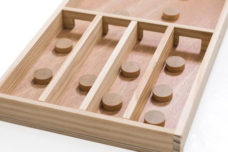 Sjoelbak Kinder 122x28,5cm incl. 20 schijven