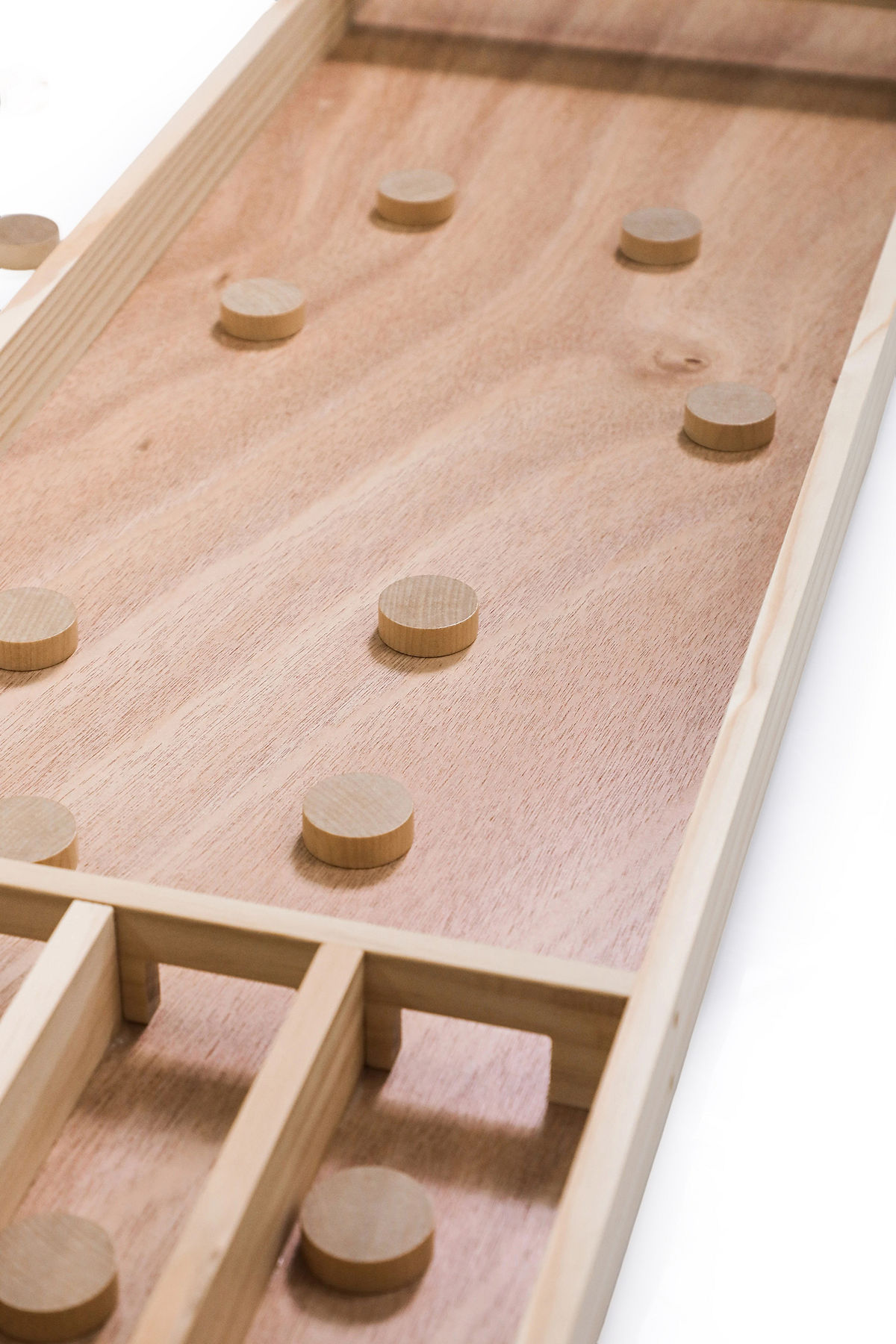 Sjoelbak Kinder 122x28,5cm incl. 20 schijven