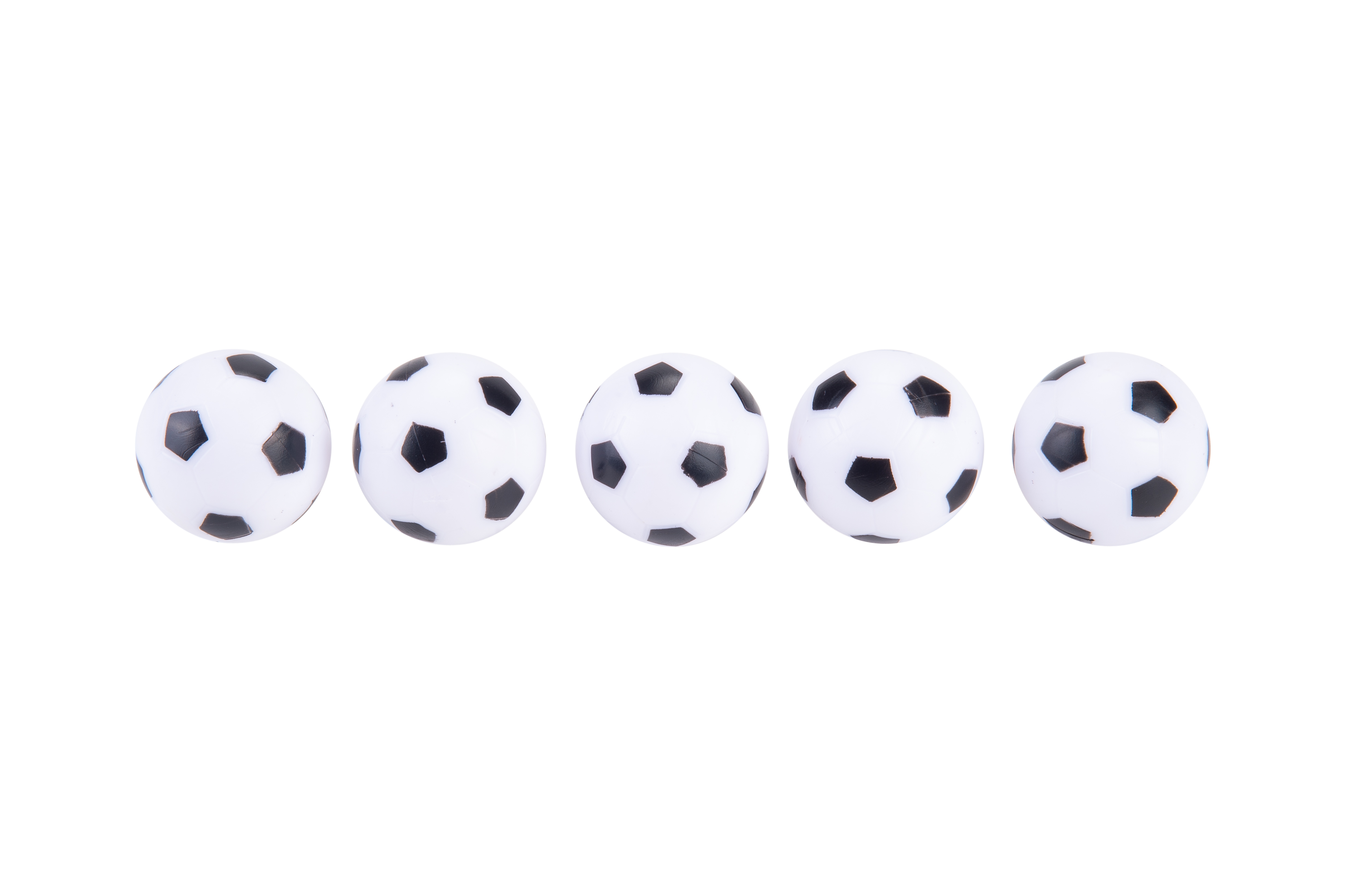 Tafelvoetbalballen 5 stuks op blister