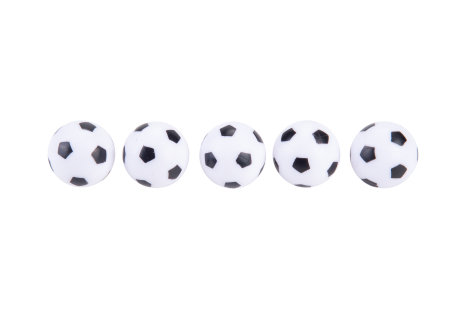 Tafelvoetbalballen 5 stuks op blister
