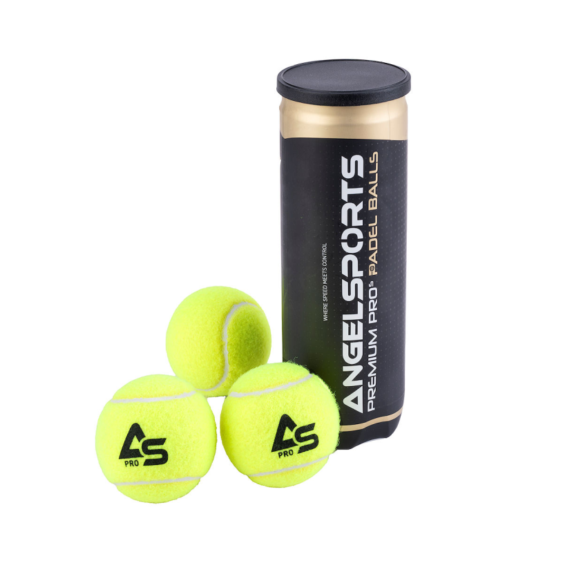Angel Sports Padelballen 3 stuks in koker IPF Approved