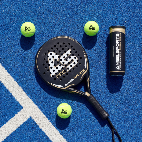 Angel Sports Padelballen 3 stuks in koker IPF Approved