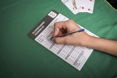 Klaverjas scoreblok (50 vellen)
