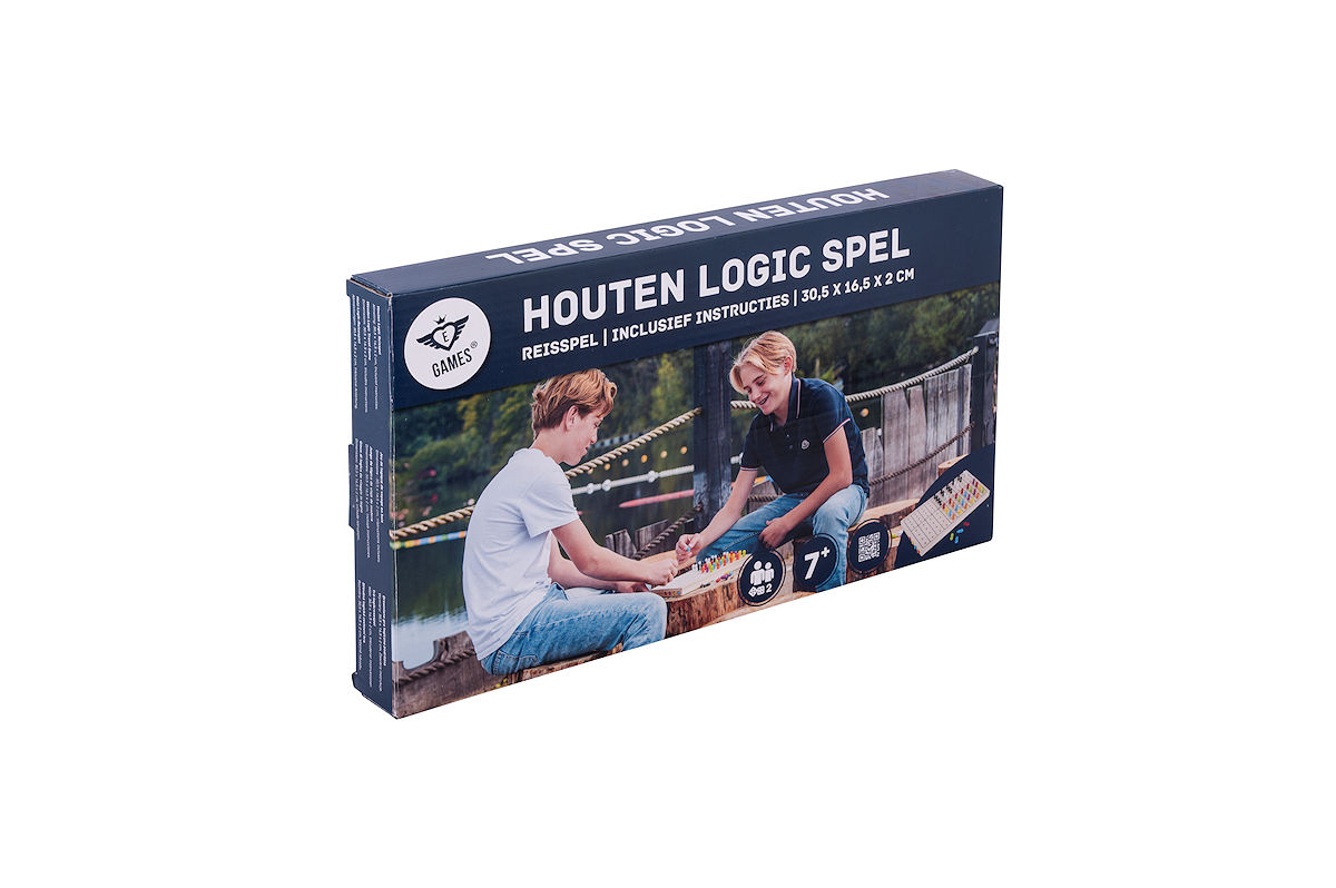 Houten logic spel