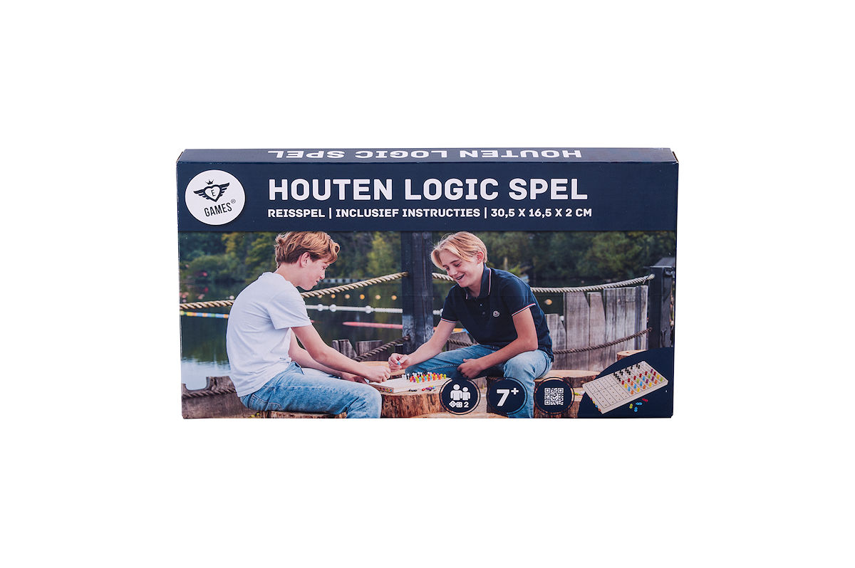 Houten logic spel
