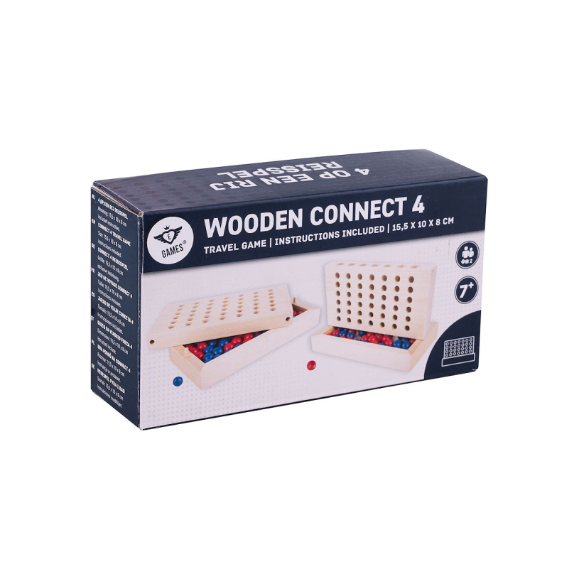 Houten spel 4 in lijn