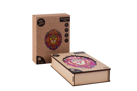 Houten Puzzel Mysterious A4 - Leeuw